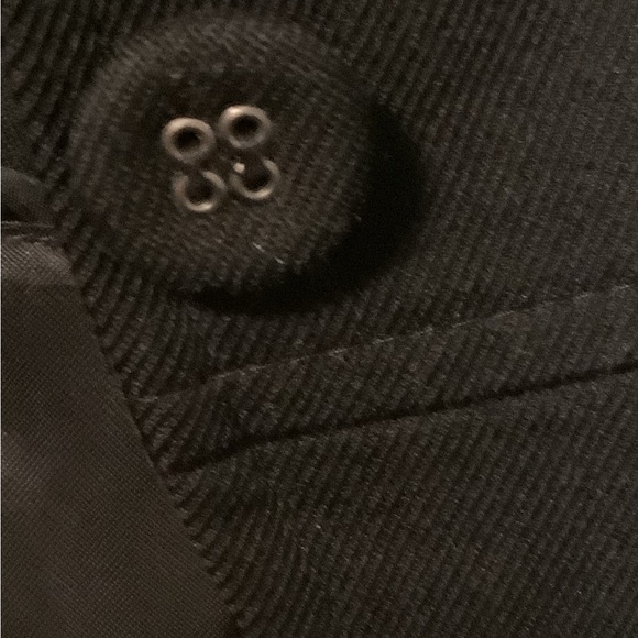 Hache women’s black cropped jacket 100% Lana vergine wool (see photos for size) - Picture 8 of 11